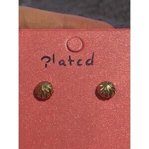 Silver plated earrings